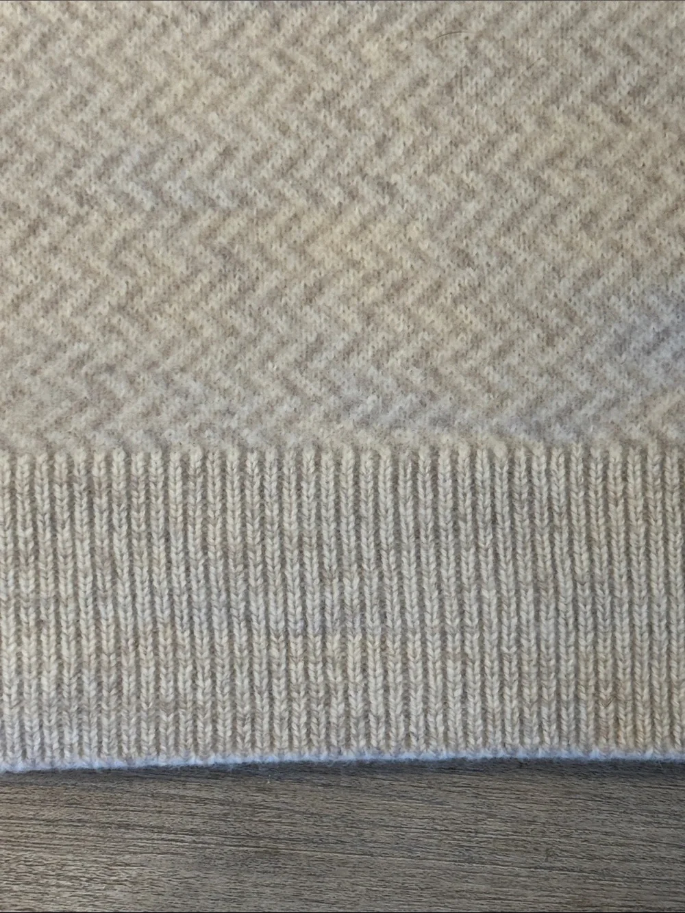 Faherty Donegal Ombre Crewneck Desert Sunset Ombré Herringbone Knit Sweater